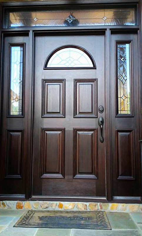 Kirkpatrick Services Exterior painting and front door staining